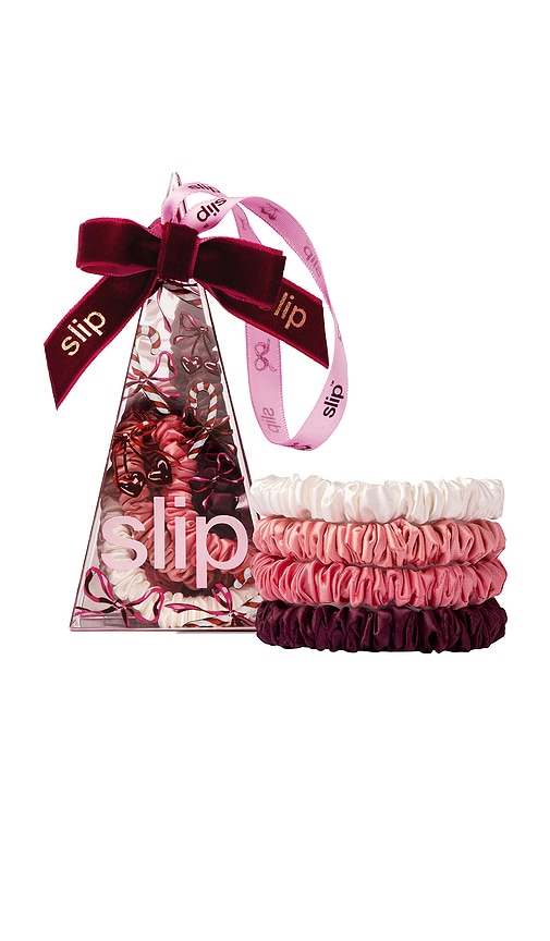 Slip Scrunchie Ornament In Multi
