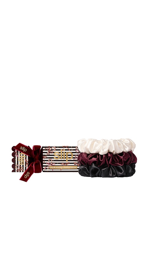 Slip Cracker Scrunchie Set In Multi