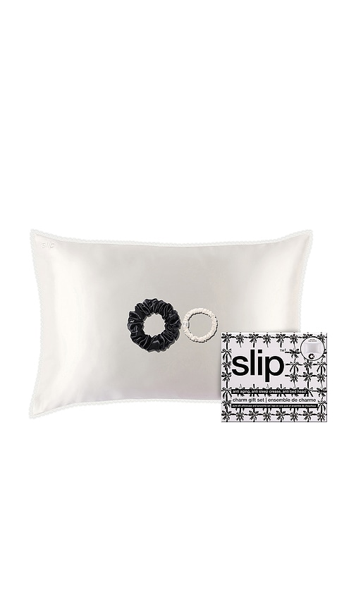 Slip Queen Pillowcase And Scrunchie Gift Set In Multi