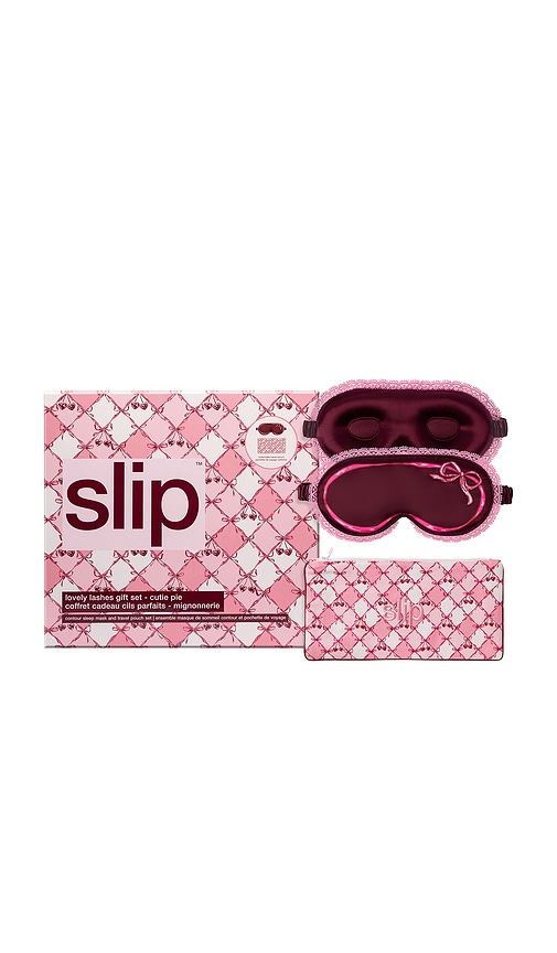 Slip Contour Sleep Mask Set With Pouch