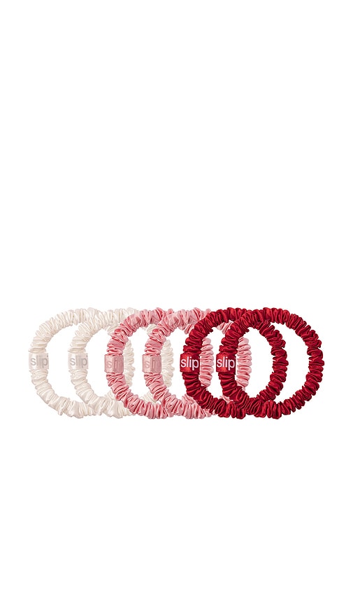 Slip Pure Silk Skinny Scrunchies Set Of 6