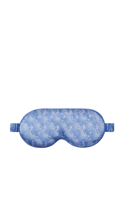  Slip Pure Silk Contour Sleep Mask In Blue. 
