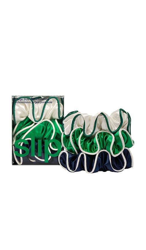 slip Set Of 3 Pure Silk Large Scrunchies