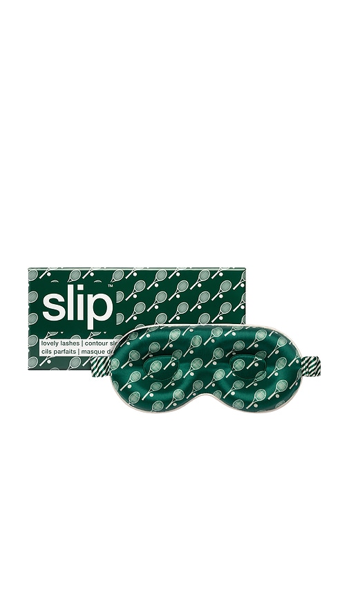 slip Tennis Racquets Pure Silk Contour Sleep Mask