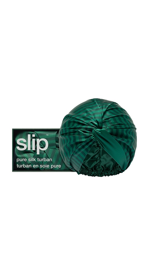 slip Striped Pure Silk Turban