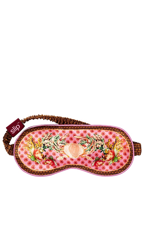  Slip Sleep Mask In Coral. 