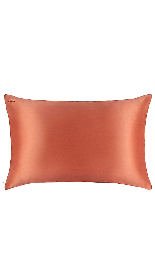 Shop Slip Queen Pillowcase In Coral