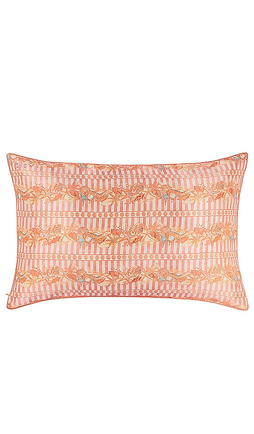 Shop Slip Queen Pillowcase In Coral