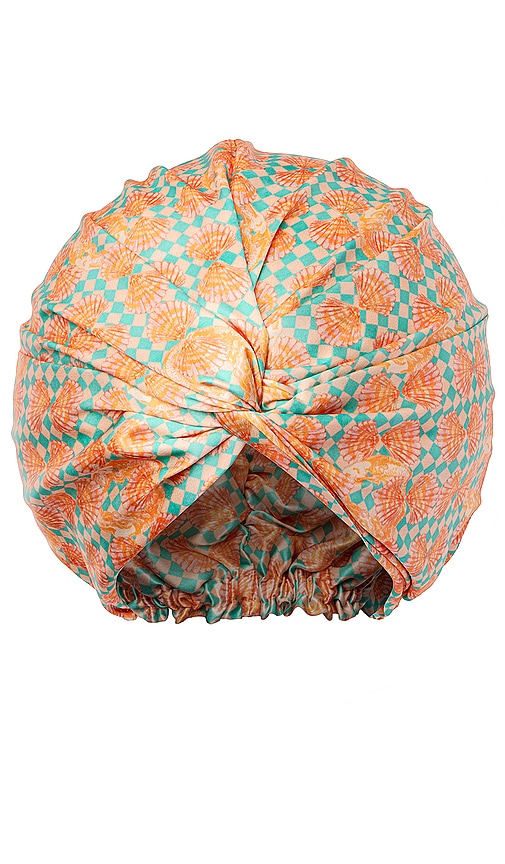 Shop Slip Turban In Coral