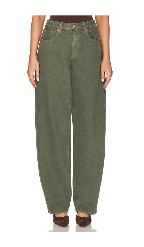 SLVRLAKE Tess Long Jeans in Evergreen