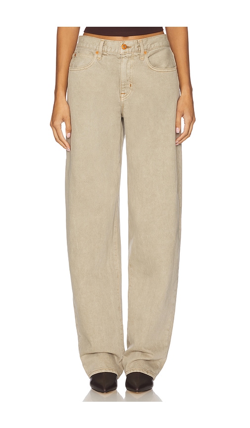 Slvrlake Tess Long Low Rise Curve Leg In Brown