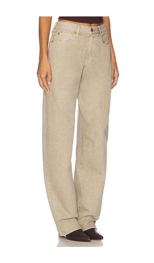 Slvrlake Tess Long Low Rise Curve Leg In Brown