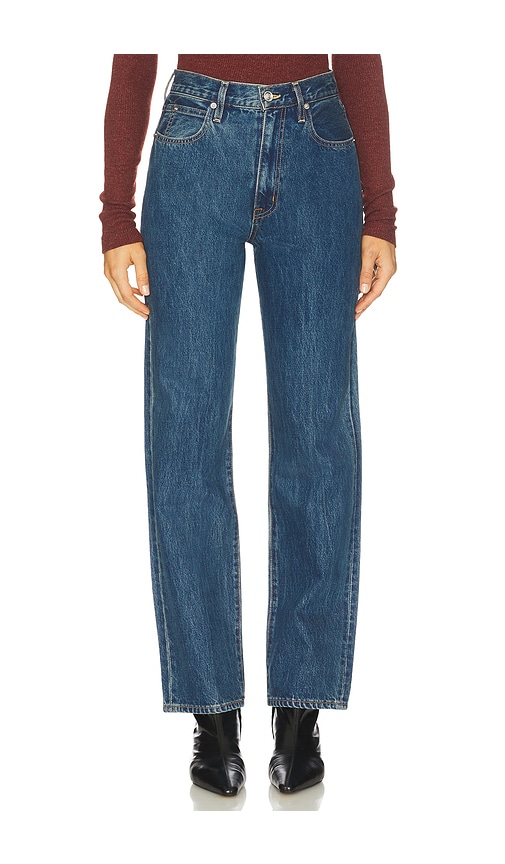 Slvrlake London Straight Jeans In Blue