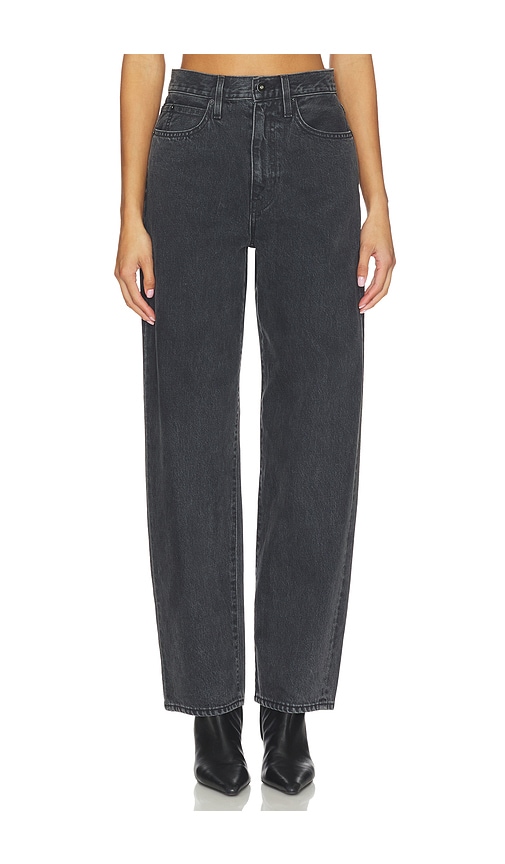 Slvrlake Koko High-rise Straight-leg Jeans In Gray