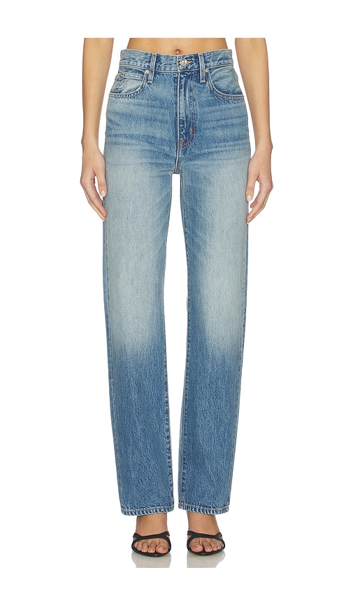 SLVRLAKE London High Rise Straight Leg Jeans