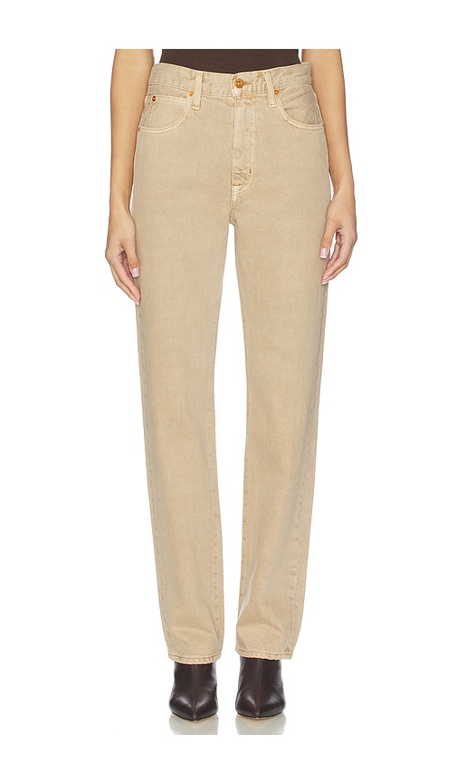 SLVRLAKE London High Rise Straight Leg Jeans