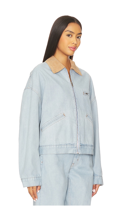 Slvrlake Camden Jacket Mirror Lake In Blue