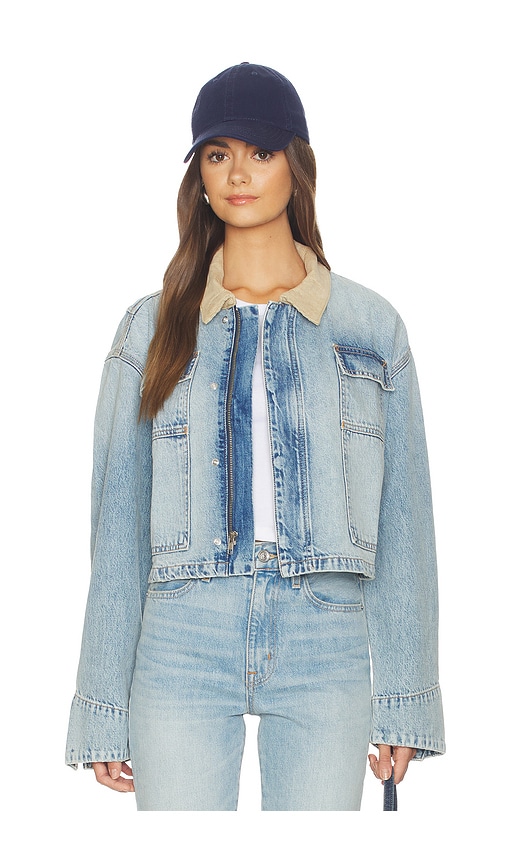 SLVRLAKE Connor Cropped Worker Jacket