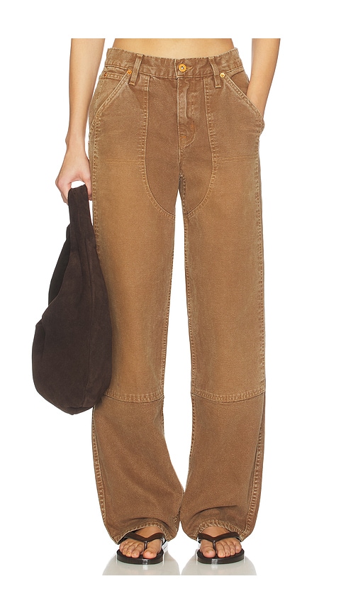 SLVRLAKE Tess Worker Low Rise Relaxed Curve Pant | Thumbnail 3 SLVRLAKE Tess Worker Low Rise Relaxed Curve Pant | Thumbnail 3