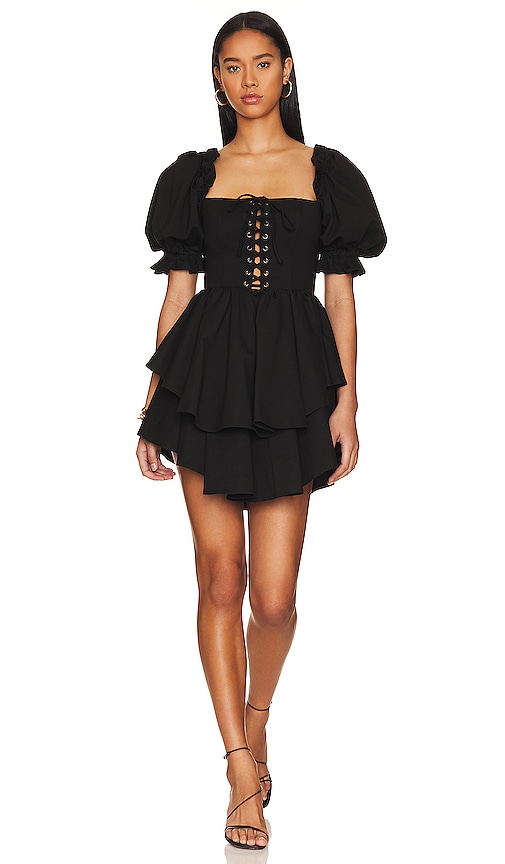 The Lace Up Party Dress