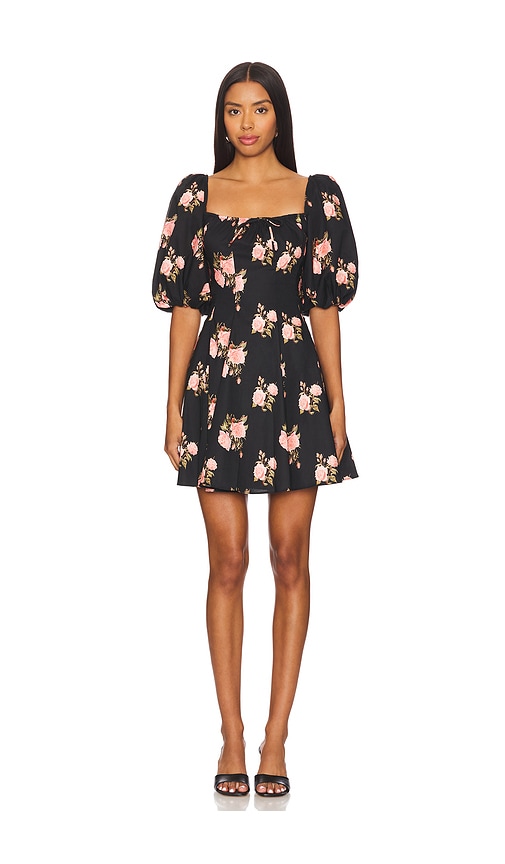 Selkie The Mini Day Dress in Night Rose REVOLVE