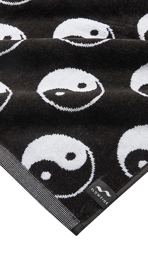 Shop Slowtide Towel In Black