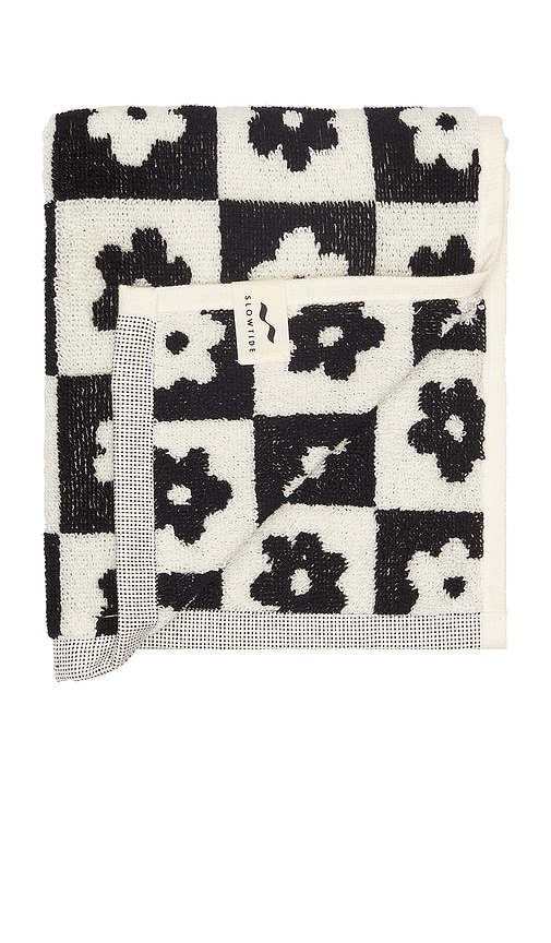  Slowtide Handtuch Gigi Hand Towel In Black. 