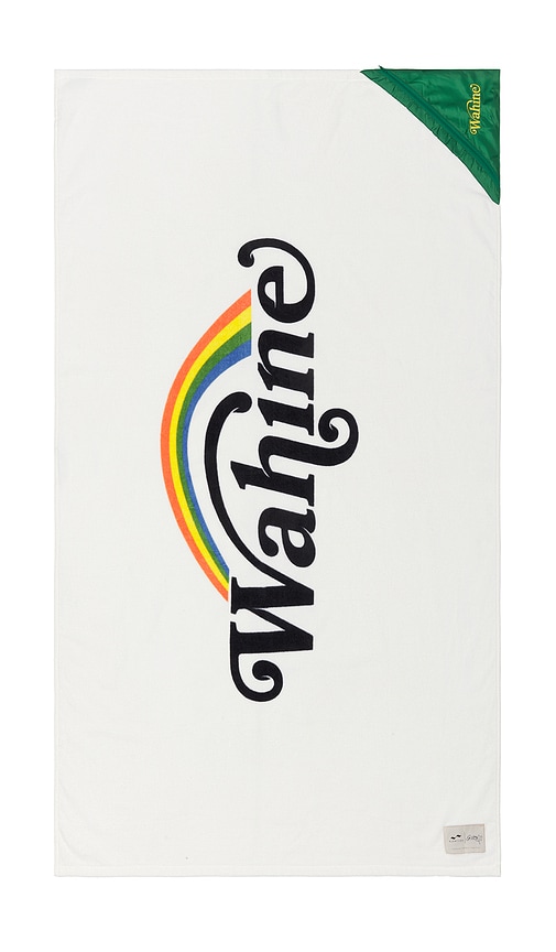 Shop Slowtide Wahine Beach Towel In 奶油色