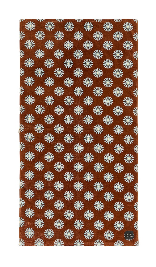 Slowtide Sun Dazed Towel In Brown