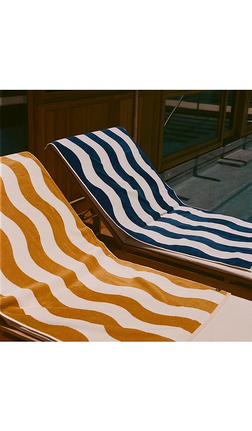 Slowtide Stripe Towel In Multi
