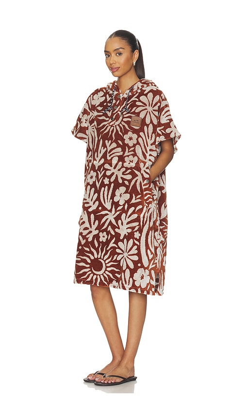 Slowtide Sunny Poncho In Multi