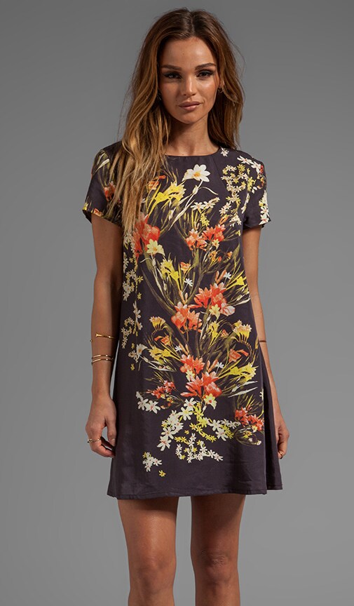 Botanic Print Tee Dress