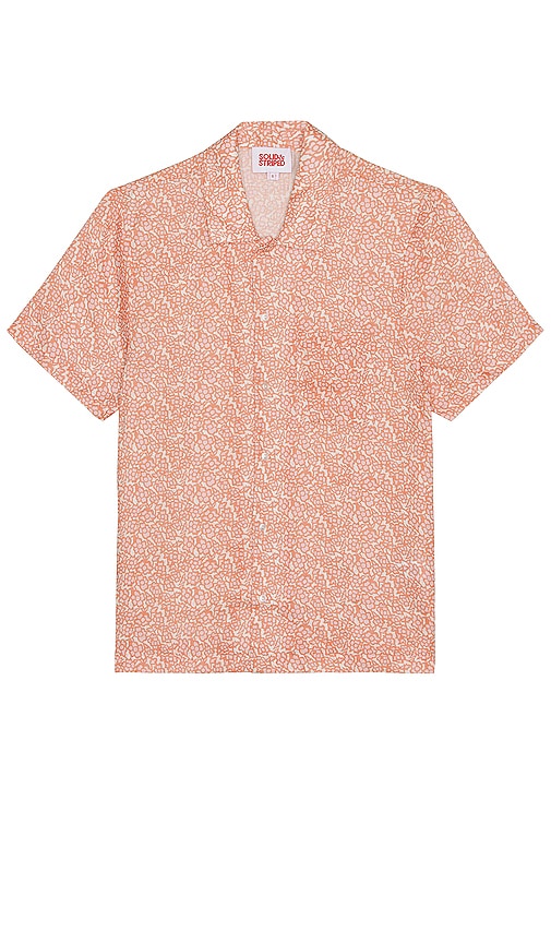Solid & Striped The Cabana Shirt in Abstract Floral Pink