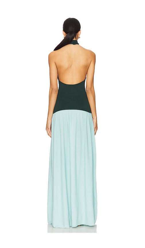  Solid & Striped Soglio Halter Dress In Baby Blue. Size L. Also In Xl. 
