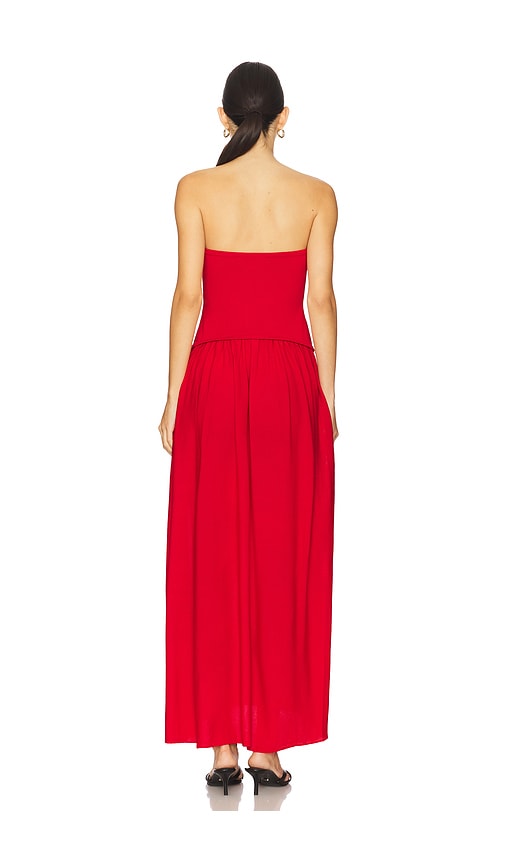  Solid & Striped Maxikleid Soglio In Red. Größe L. Also In Xl. 