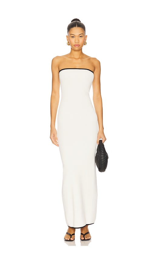 The Caroline Dress in Neutral. - size XL (also in L, M, S, XS)