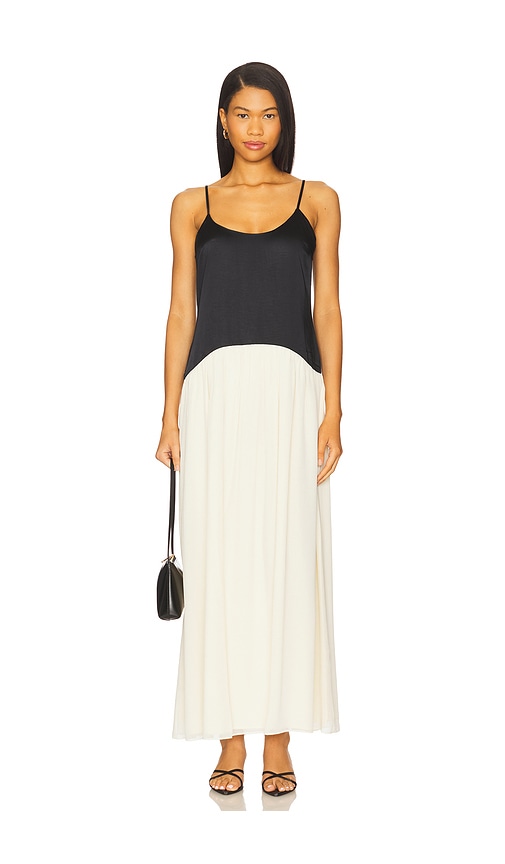 Solid & Striped The Talulla Sleeveless Maxi Dress In Brown