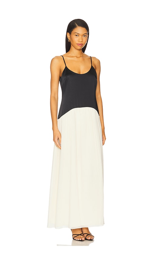 Solid & Striped The Talulla Sleeveless Maxi Dress In Brown