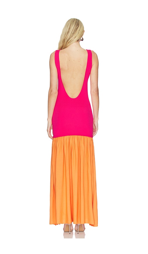  Solid & Striped Kleid Camila In Fuchsia,orange. Größe S. Also In Xs, M. 