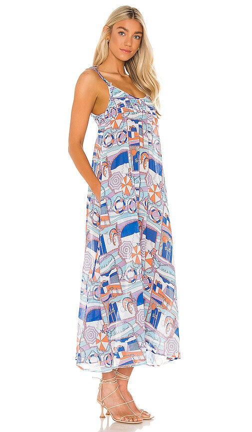 SOLID & STRIPED RILEY DRESS,SLST-WD22