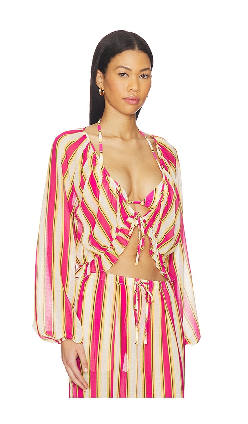 Solid & Striped The Seraphina Top In Multi