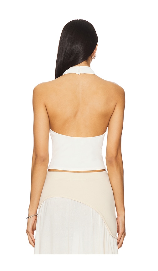  Solid & Striped The Soglio Top In Ivory,cream. Size L. Also In Xl. 