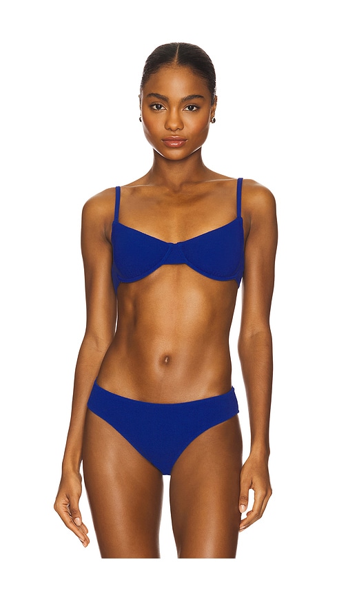 The Eva Bikini Top in Royal. - size XS (also in M, S)