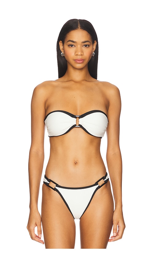 The Tati Bikini Top in Cream. - size XS (also in L, M, S, XL)