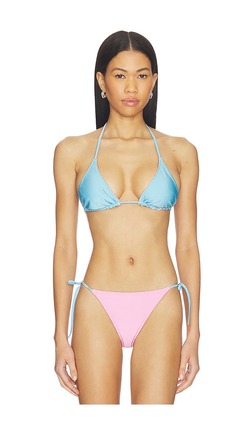 Solid & Striped The Ines Reversible Triangle Bikini Top
