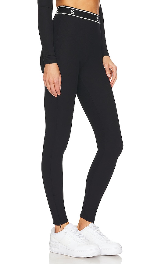 Shop Shoreditch Ski Club Penn Legging In Black