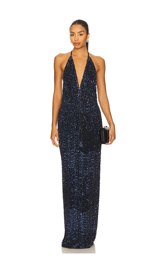 Silvia Tcherassi Aiko Dress In Blue