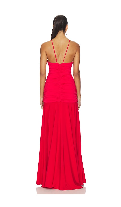  Silvia Tcherassi Kleid Sana In Red. Größe S. Also In L. 