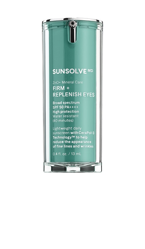 Sunsolvemd Zno+ Mineral Care Firm + Replenish Eyes Spf 50