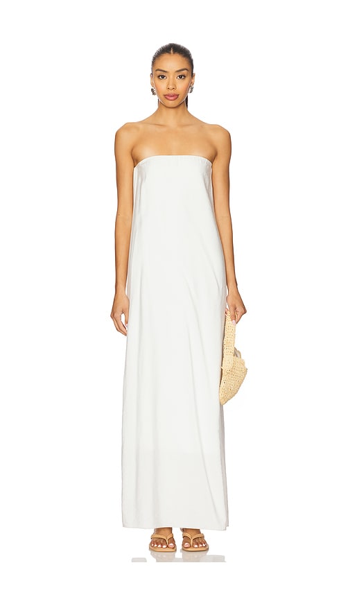 Arden Maxi Dress in White. - size S (also in L)
